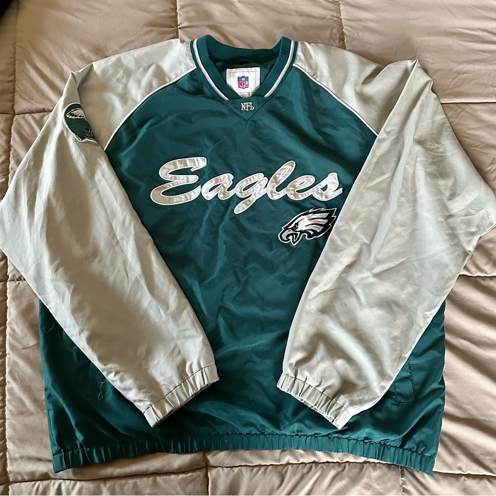 Vintage NFL Philadelphia Eagles Crewneck Jacket XL